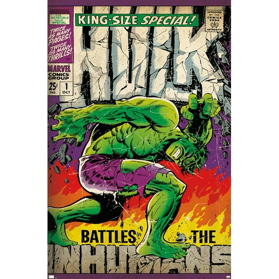 Marvel Comics - Hulk - Incredible Hulk Special #1 Wall Poster, 22.375" x 34"