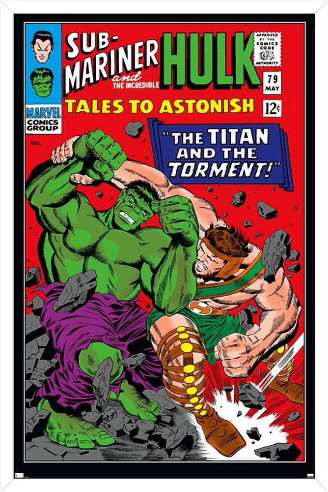 Marvel Comics - Hulk - Tales To Astonish #79 Wall Poster, 22.375" x 34", Framed