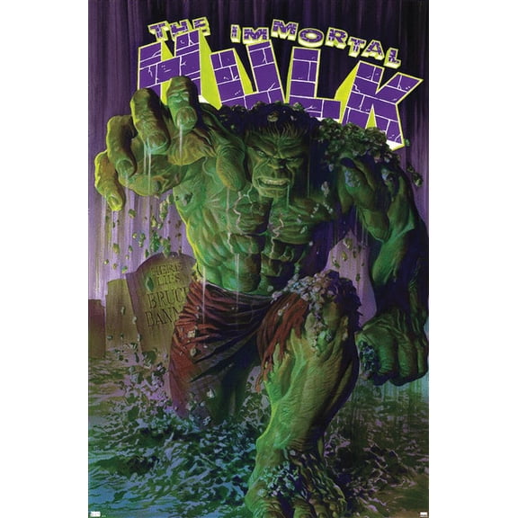 Marvel Comics - Hulk - The Immortal Hulk #1 Wall Poster, 14.725" x 22.375"