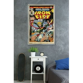 IRON FIST アートポスターSET！！ Amazon.com: Trends International Marvel Trading Cards - Iron