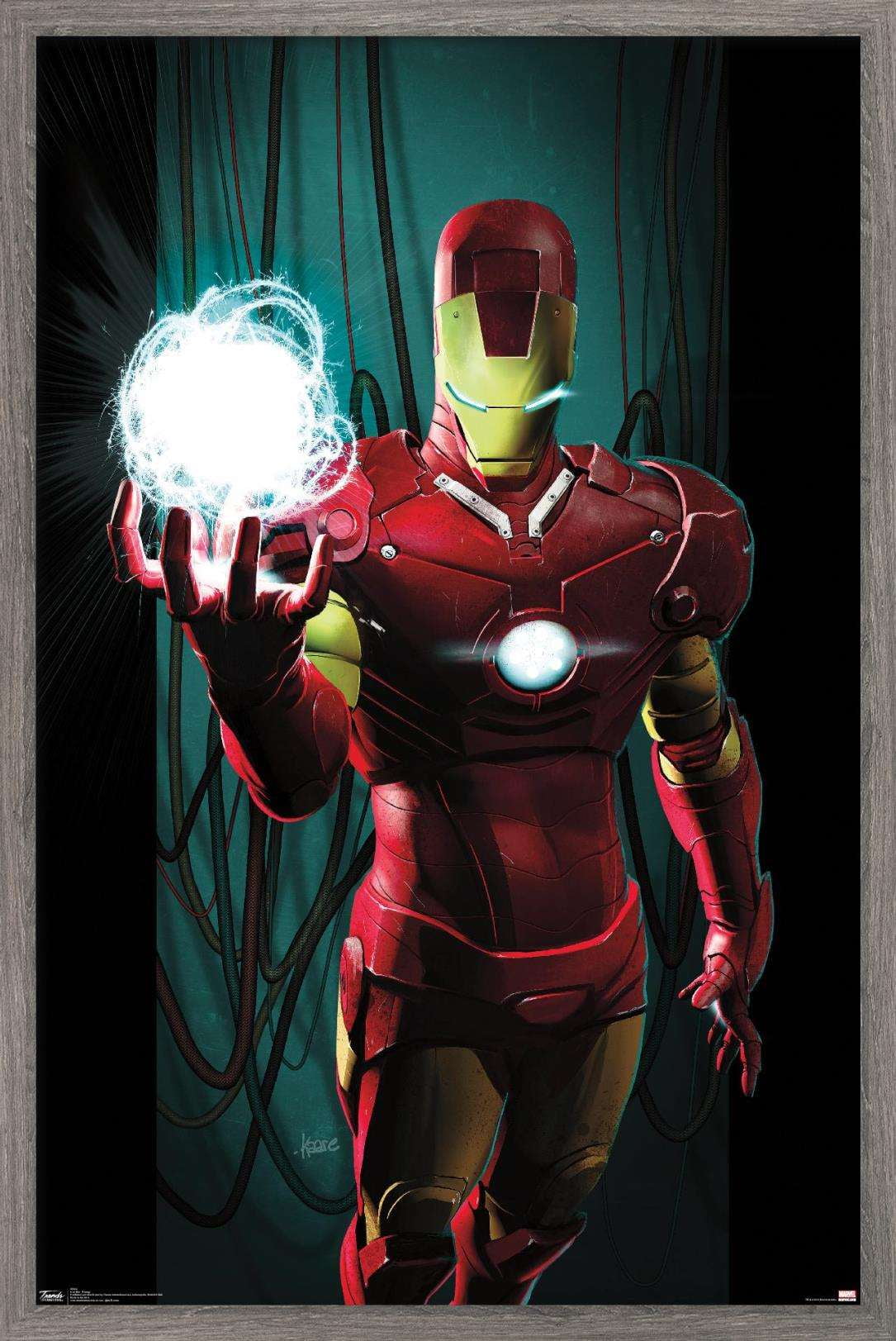Marvel Comics - Iron Man - Energy Wall Poster, 14.725