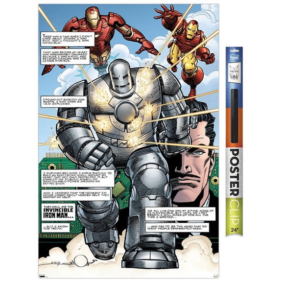 Marvel Comics - Iron Man - Marvel Comics 1000 Wall Poster, 22.375" x 34"
