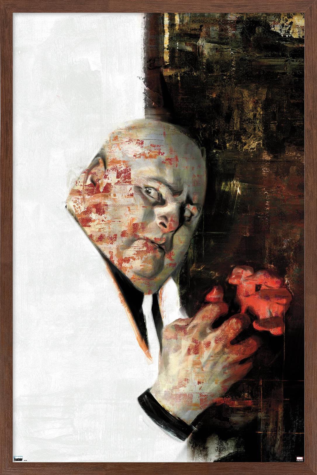 Marvel Comics - Kingpin - Daredevil #13 Wall Poster, 14.725" x 22.375", Framed