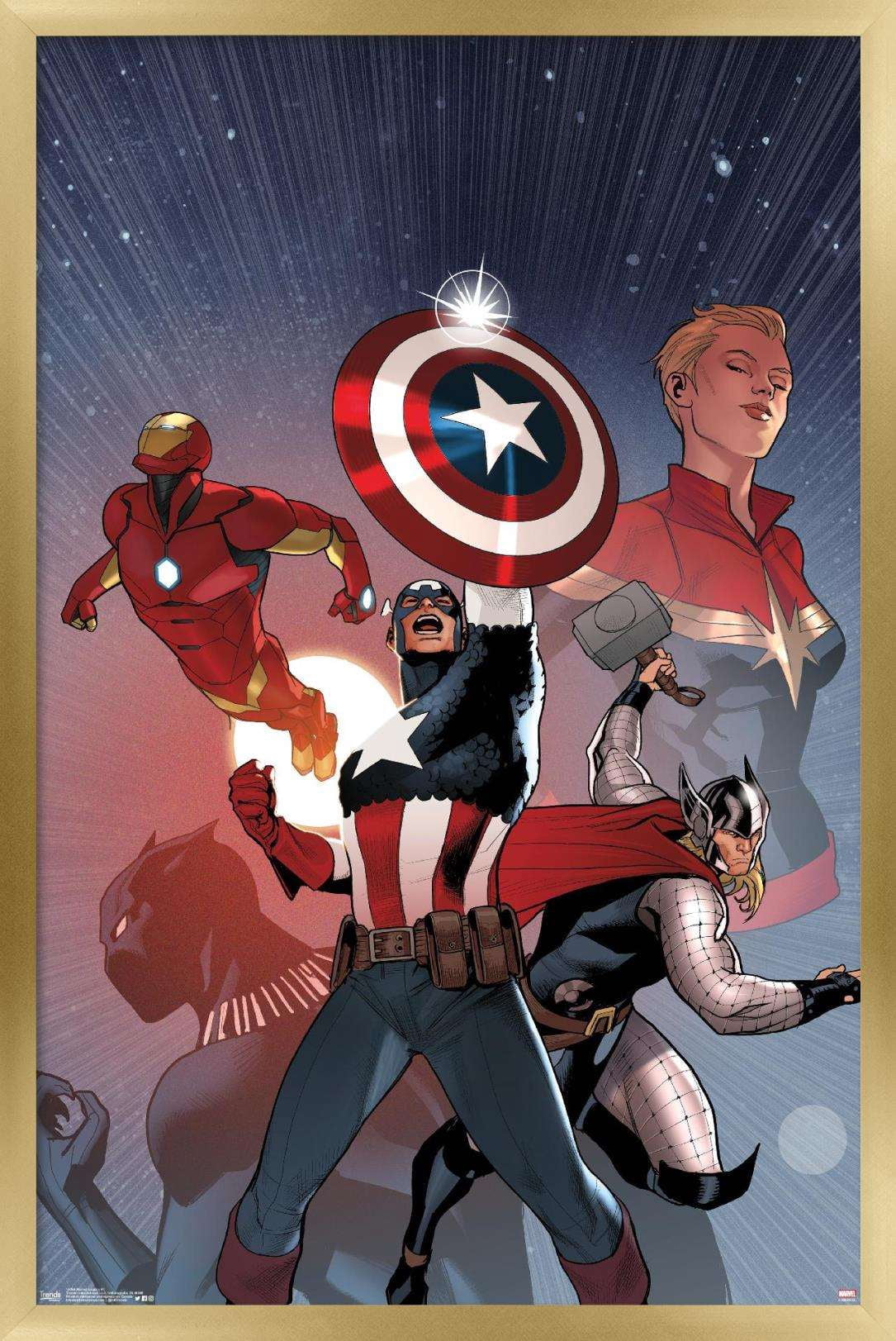 Marvel Comics - Legacy #1 Wall Poster, 14.725" x 22.375", Framed
