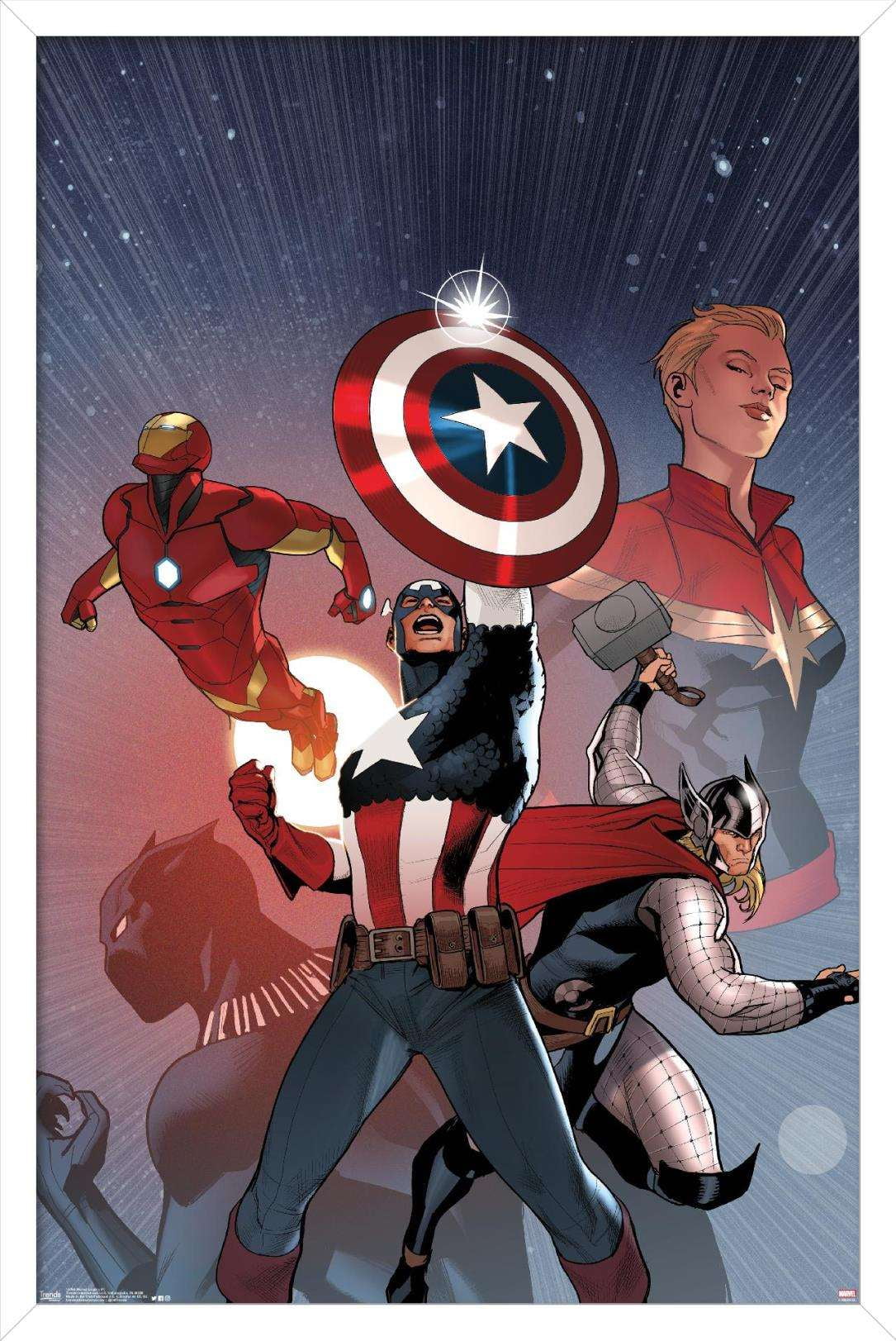 Marvel Comics - Legacy #1 Wall Poster, 14.725" x 22.375", Framed