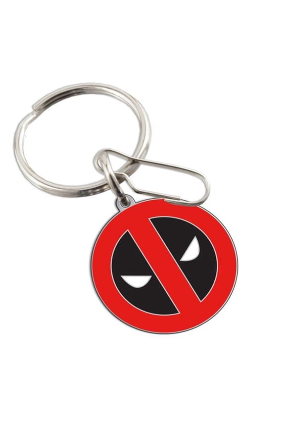 Marvel Comics Logo Enamel Keychain