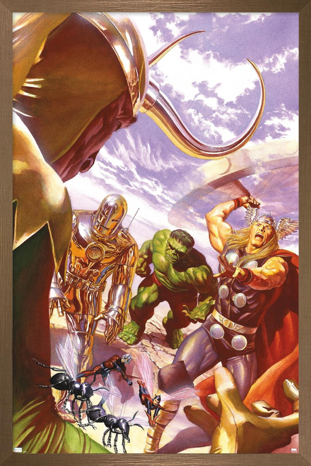 Marvel Comics - Loki - All-New, All-Different Avengers #1 Wall Poster, 14.725" x 22.375", Framed