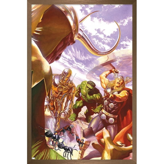 Marvel Comics - Loki - All-New, All-Different Avengers #1 Wall Poster, 22.375" x 34", Framed