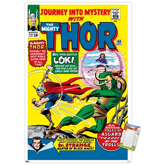 Marvel Comics - Loki - Journey Into Mystery #108 Wall Poster, 22.375" x 34"