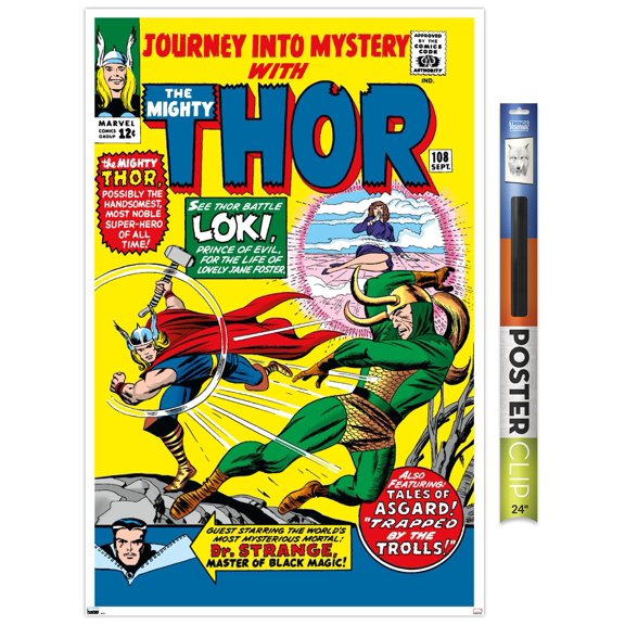Marvel Comics - Loki - Journey Into Mystery #108 Wall Poster, 22.375" x 34"