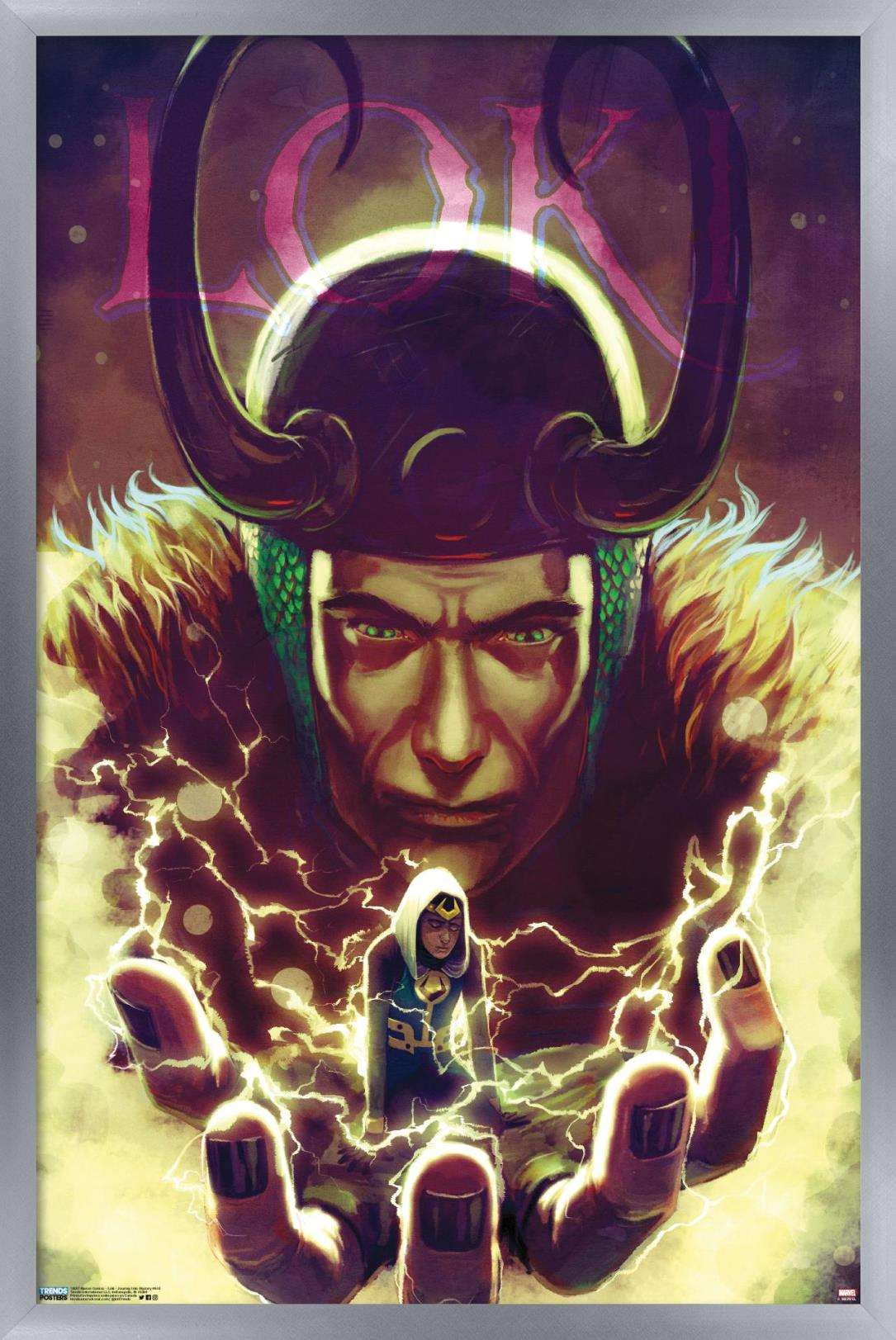 Marvel Comics - Loki - Journey Into Mystery #645 Wall Poster, 14.725" x 22.375", Framed