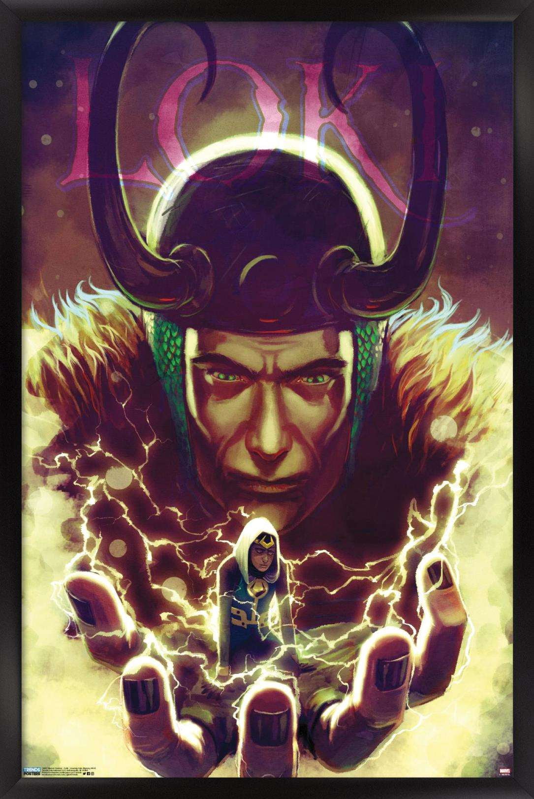 Marvel Comics - Loki - Journey Into Mystery #645 Wall Poster, 22.375" x 34", Framed
