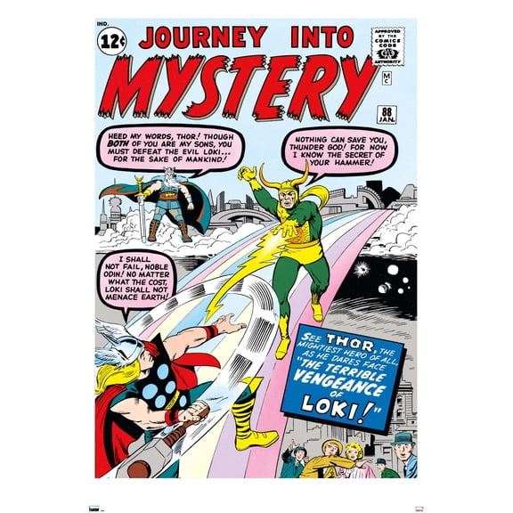 Marvel Comics - Loki - Journey Into Mystery #88 Wall Poster, 14.725" x 22.375"