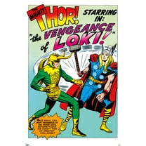 Marvel Comics - Loki - The Might Thor Wall Poster, 22.375" x 34"