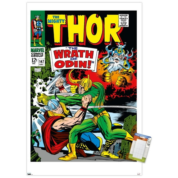 Marvel Comics - Loki - Thor #147 Wall Poster, 22.375" x 34"