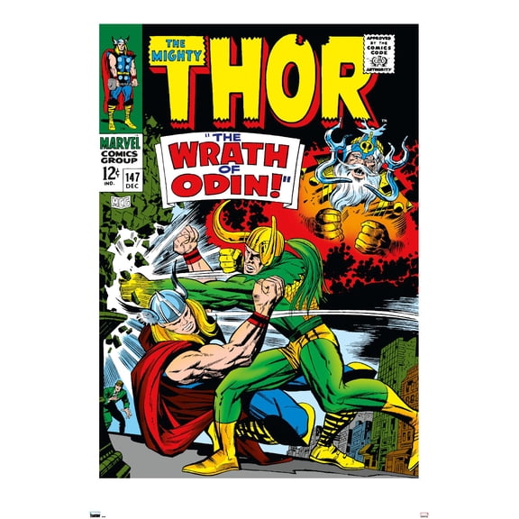 Marvel Comics - Loki - Thor #147 Wall Poster, 22.375" x 34"