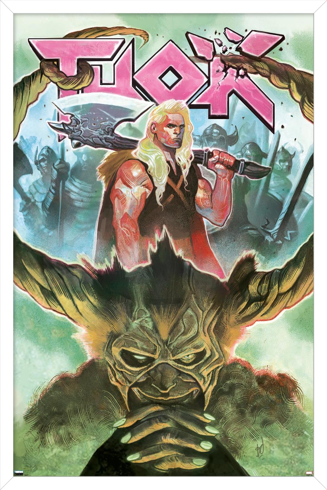 Marvel Comics - Loki - Thor #7 Wall Poster, 22.375" x 34", Framed