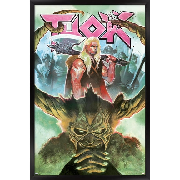Marvel Comics - Loki - Thor #7 Wall Poster, 22.375" x 34", Framed