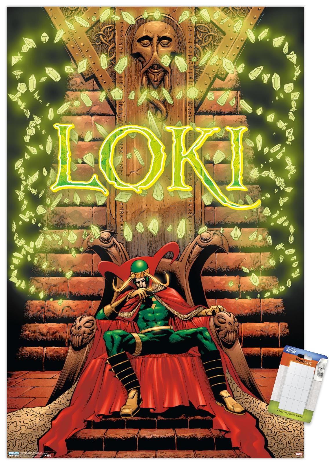 Marvel Comics - Loki - Thor #74 Wall Poster, 22.375" x 34"