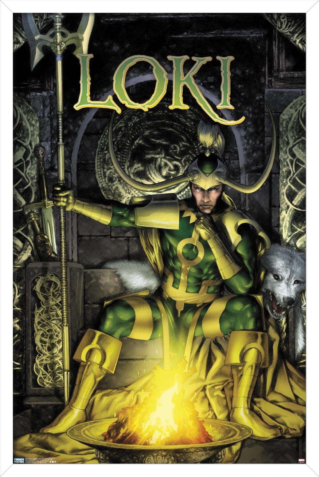 Marvel Comics - Loki - Thor: First Thunder #2 Wall Poster, 22.375" x 34", Framed