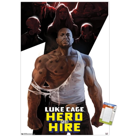 Marvel Comics Luke Cage Wall Poster, 22.375" x 34"