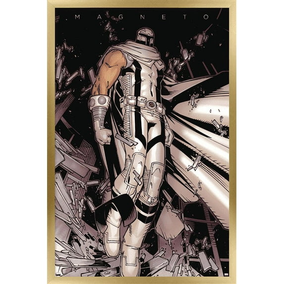 Marvel Comics - Magneto - Floating Wall Poster, 14.725" x 22.375", Framed
