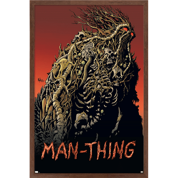 Marvel Comics: Man-Thing #2 Wall Poster, 22.375" x 34" Framed