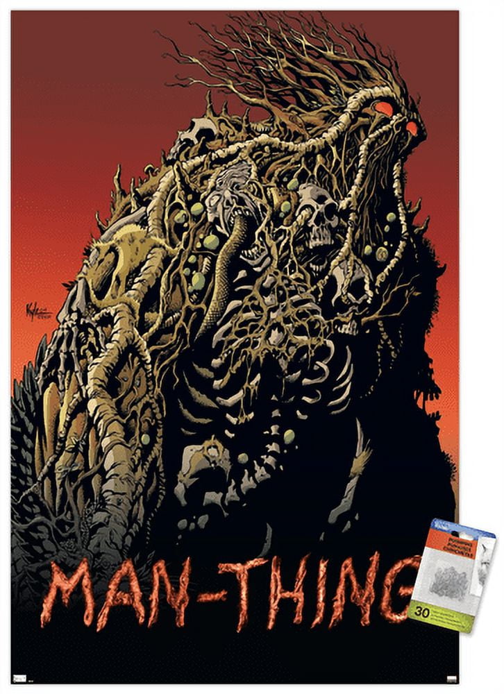 Marvel Comics: Man-Thing #2 Wall Poster, 22.375 x 34 