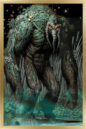 Marvel Comics: Man-Thing: Thunderbolts #154 Wall Poster, 14.725" x 22.375" Framed