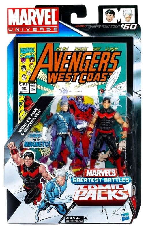 Marvel Comics Marvel Classic Wonder Man Vs Quicksilver