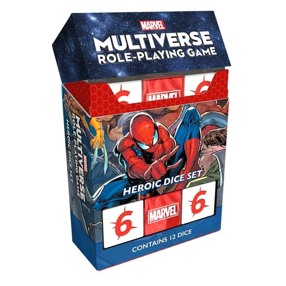 Marvel Comics Marvel Multiverse RPG Heroic Dice Set (12) New