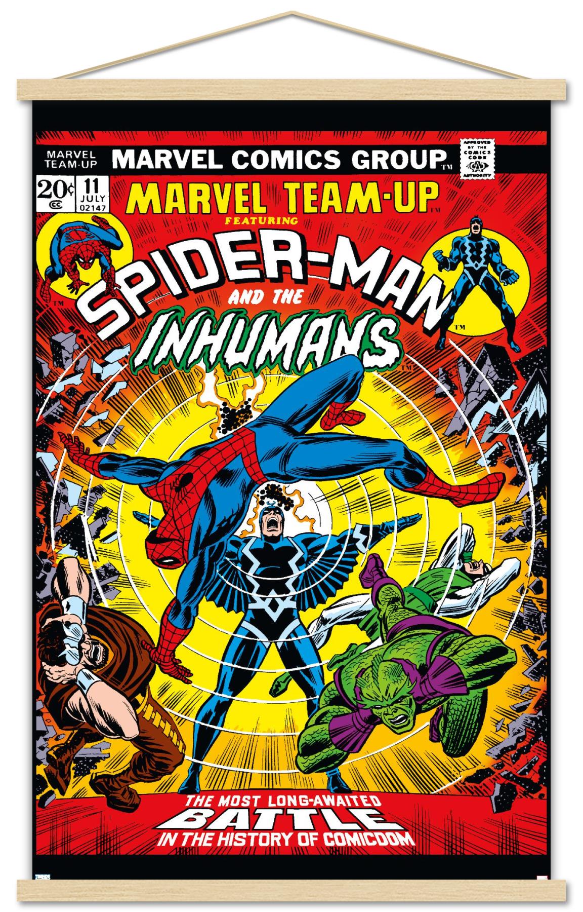 Marvel Comics - Marvel Team-Up #11 Wall Poster with Magnetic Frame, 22.375" x 34"