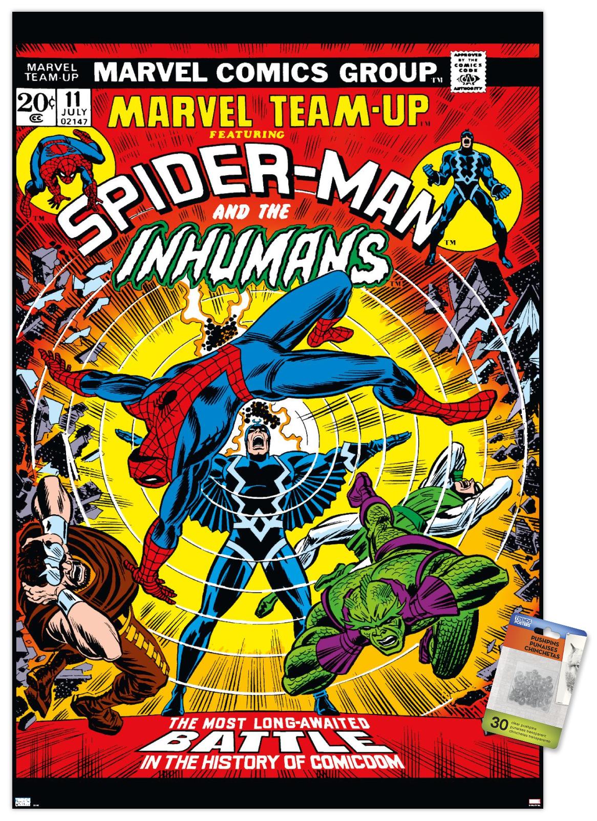 Marvel Comics - Marvel Team-Up #11 Wall Poster with Pushpins, 22.375" x 34"