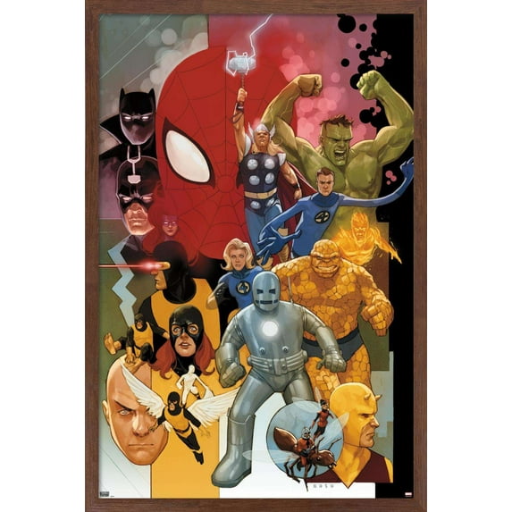 Marvel Comics - Marvel Universe - Noto Wall Poster, 22.375" x 34", Framed
