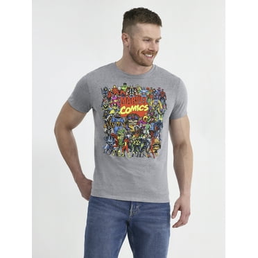 Marvel Comics Men's & Big Men's Cotton Graphic Tee, Sizes S-3XL