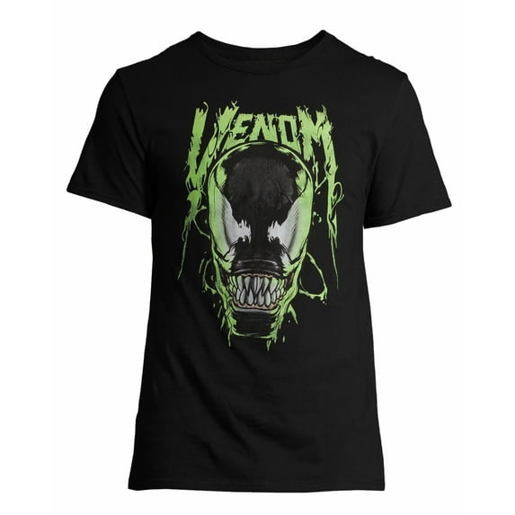 Marvel Comics Men's Spider-Man Venom Green Ooze Character Adult T-Shirt