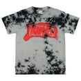 thumbnail image 1 of Marvel Comics Men's Spray Painted Logo Tie-Dye Short Sleeve Adult T-Shirt, 1 of 6