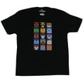 thumbnail image 1 of Marvel Comics Mens T-Shirt - 15 Simple Pixel Style Face Box Images (X-Large), 1 of 1