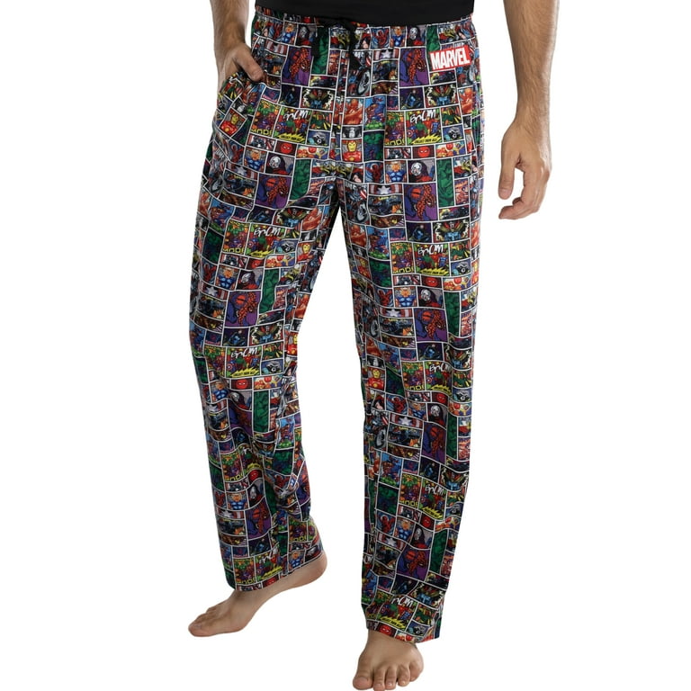 Marvel pj bottoms mens clearance