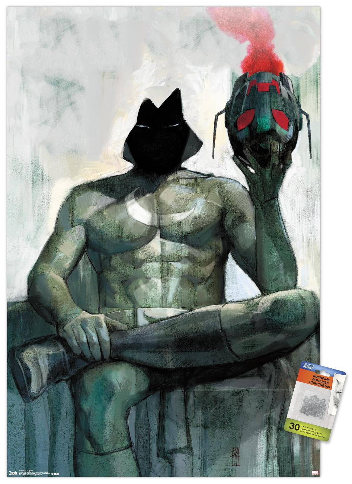 Marvel Comics - Moon Knight - Cover #2 Wall Poster with Push Pins, 22.375" x 34"