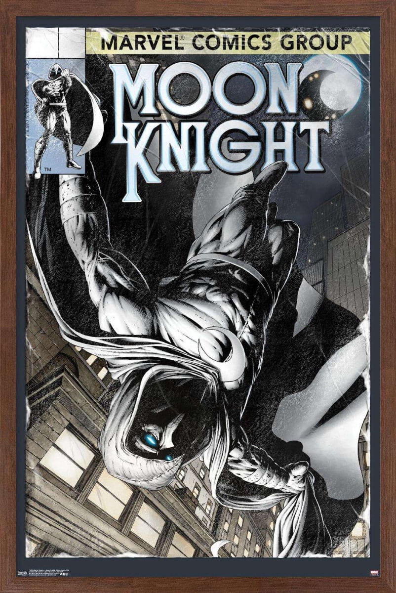 Marvel Comics - Moon Knight - Moon Knight #194 Wall Poster, 22.375" x 34", Framed