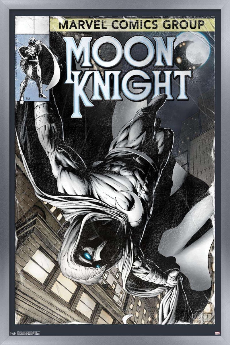 Marvel Comics - Moon Knight - Moon Knight #194 Wall Poster, 22.375" x 34", Framed