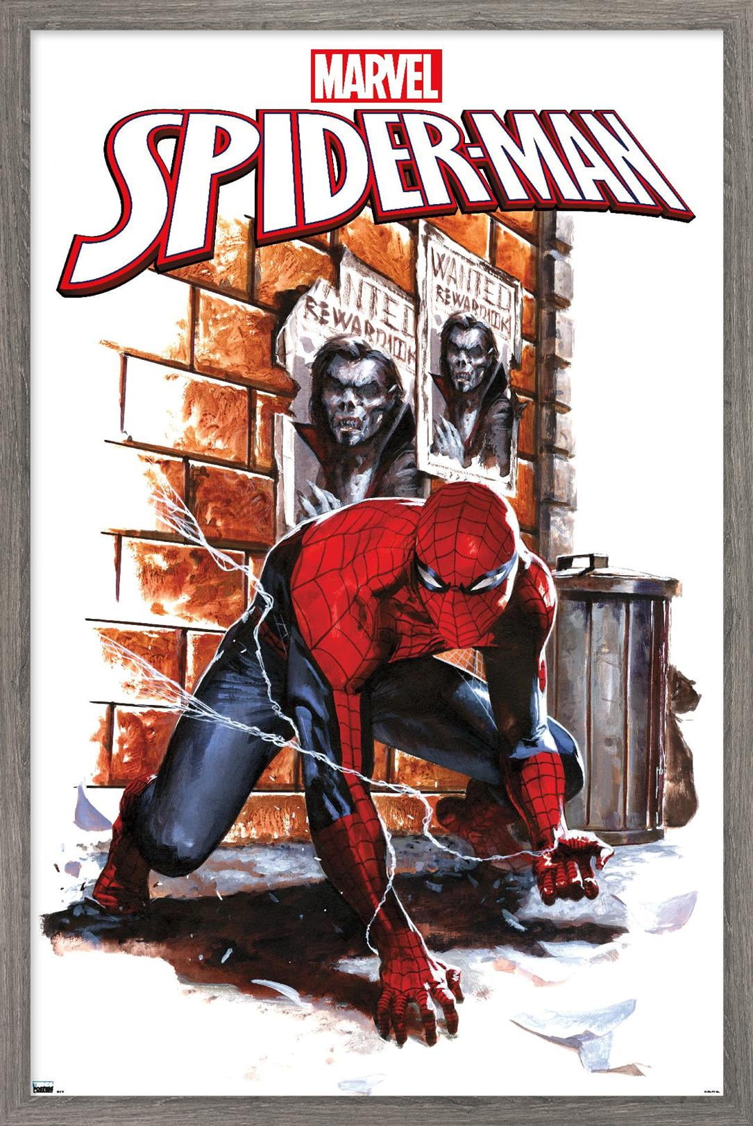 Marvel Comics - Morbius - Friendly Neighborhood Spider-Man #1 Wall Poster, 22.375" x 34", Framed