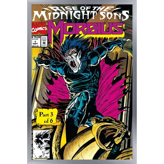 Marvel Comics - Morbius - Morbius #1 Wall Poster, 22.375" x 34", Framed