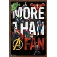 thumbnail image 1 of Marvel Comics - More Than A Fan Wall Poster, 14.725" x 22.375", Framed, 1 of 3