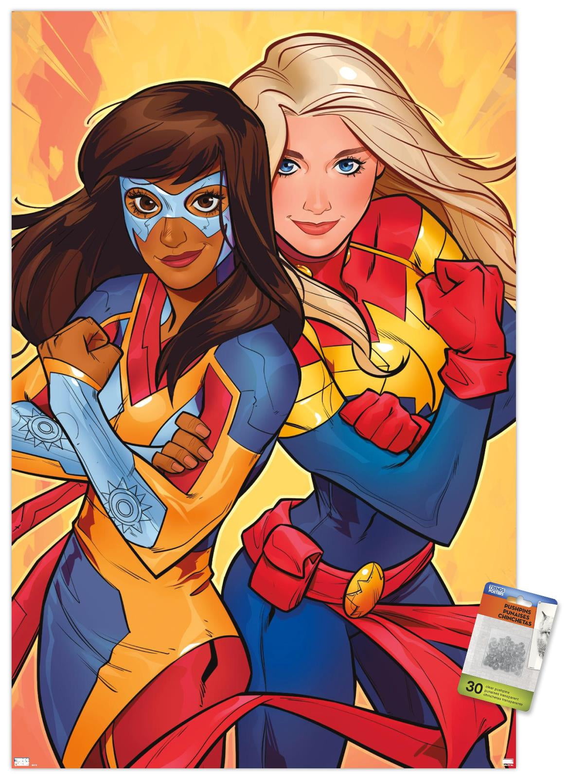 Marvel Comics - Ms. Marvel - Marvel Team-Up #5 Wall Poster with Pushpins, 22.375" x 34"