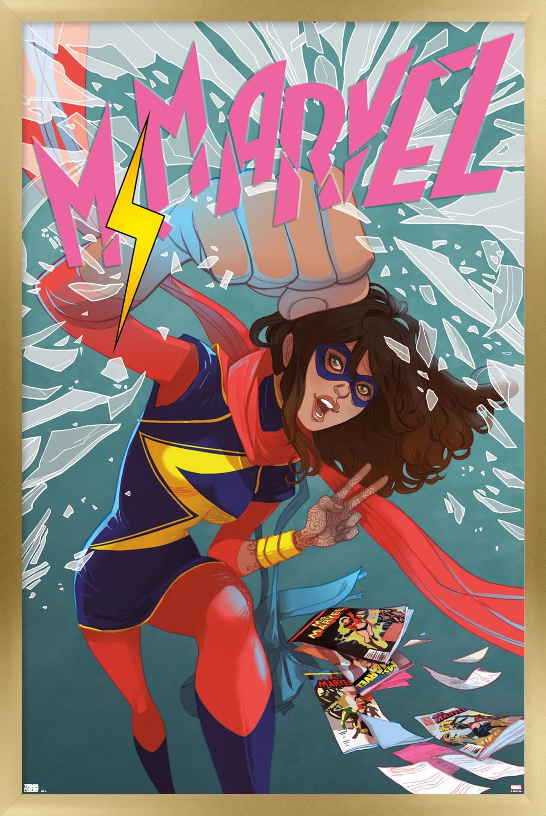 Marvel Comics - Ms. Marvel - Ms. Marvel #13 Wall Poster, 14.725