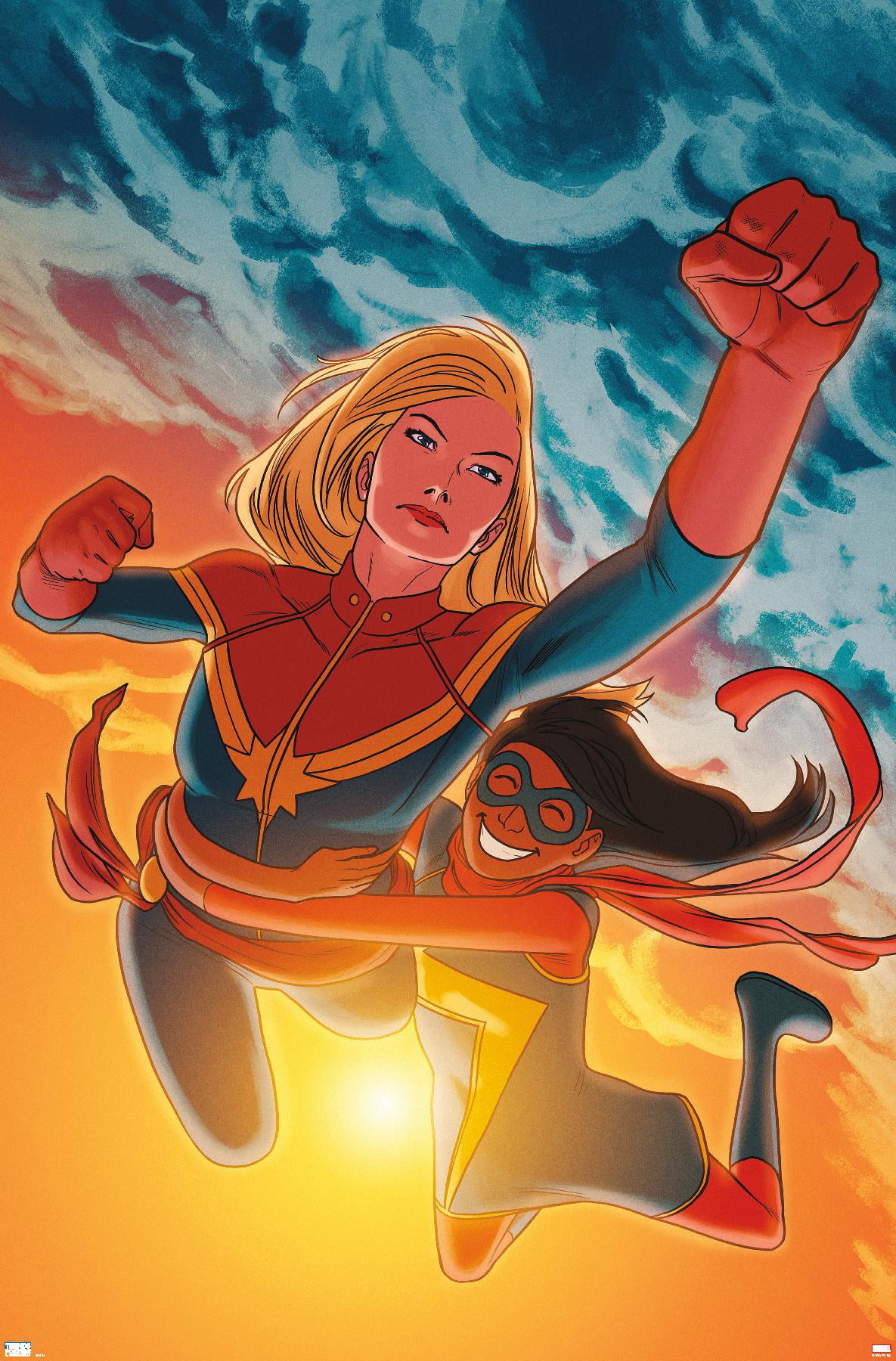 Marvel Comics - Ms. Marvel - Ms. Marvel #17 Wall Poster, 14.725" x 22.375"