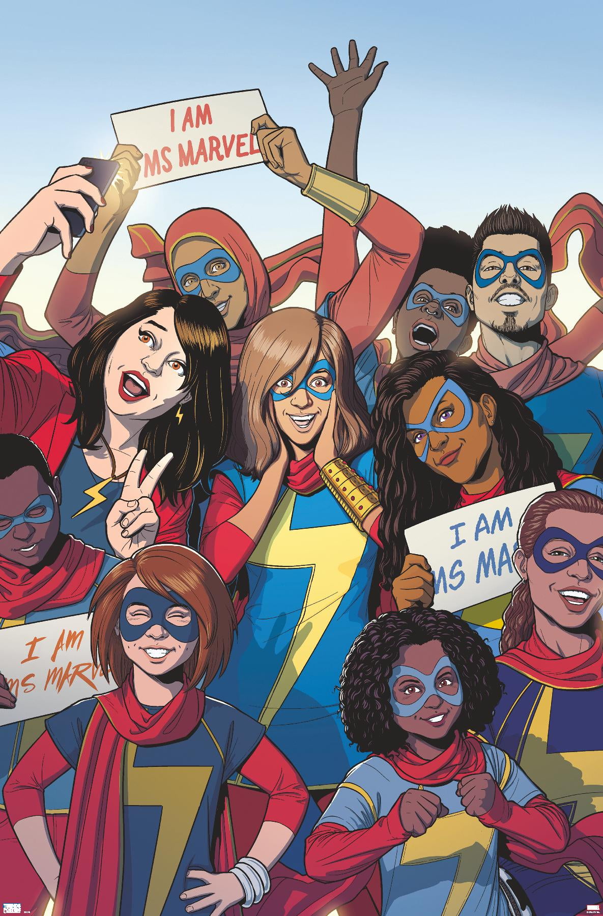 Marvel Comics - Ms. Marvel - Ms. Marvel #37 Wall Poster, 14.725" x 22.375"
