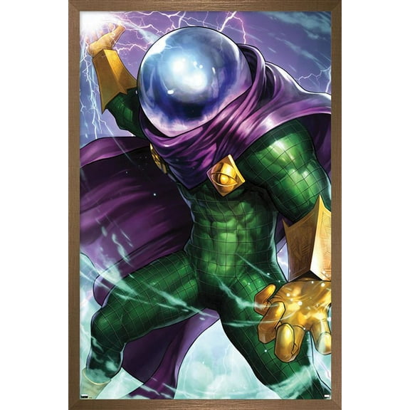 Marvel Comics - Mysterio - Miles Morales Spider-Man #6 Wall Poster, 14.725" x 22.375", Framed